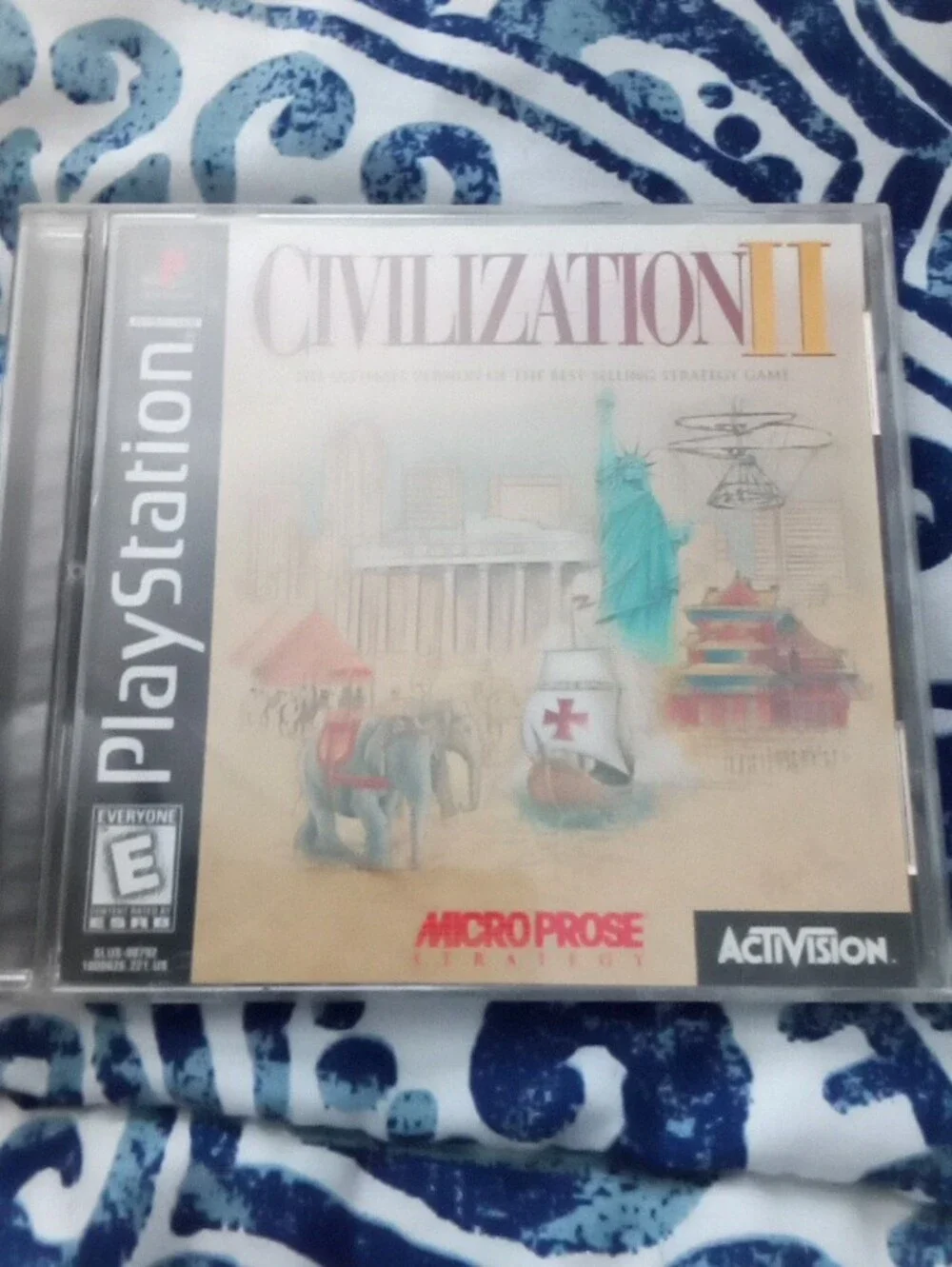 Sony Civilization II Video Game - Beige Cover